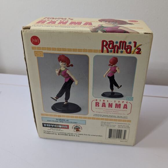 Ranma 1/2 Girl Female Type Kotobukiya 2002 Polystone Figure 1:8 Scale Original - Picture 4 of 10